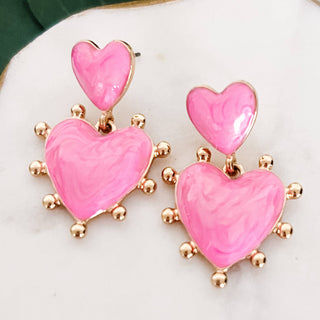 Pink Pearl Passion Earrings