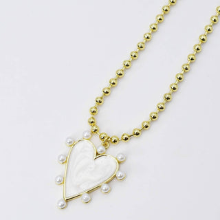 Treasure Jewels | Heart of Pearls Necklace