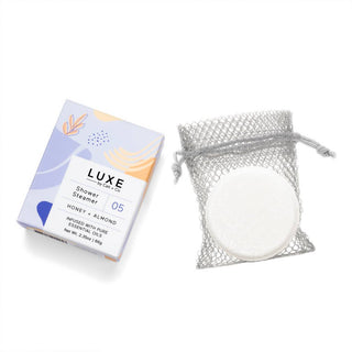 Luxe Honey + Almond Shower Steamer Fizzy Bomb